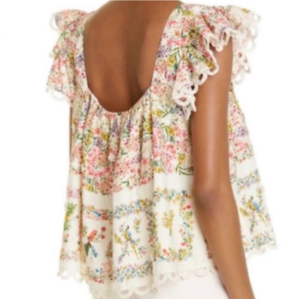 FARM Rio Multicolor Floral Blouse - Picture 4 of 12